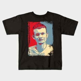 Vitalik Buterin Ethereum Kids T-Shirt